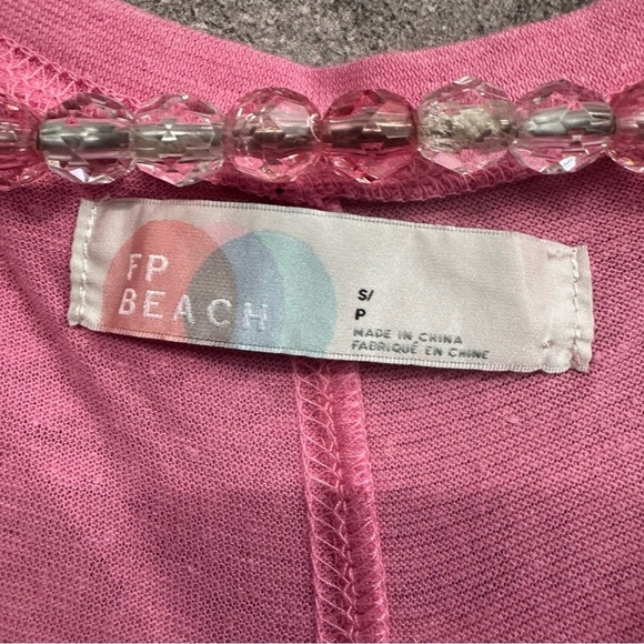 FP BEACH Free People Marlo Midi Dress Pockets Rose Bloom pink - Picture 5 of 13